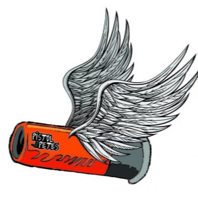 pistol petes sparrow sticker