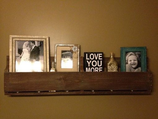 Pallet Wood Shelf - Image 3