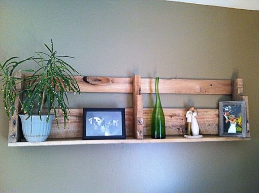 Pallet Wood Open Shelf - Image 2