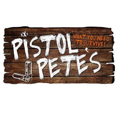 pistol petes barn sign sticker