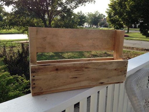 Small Wood Pallet Shelf - Image 2