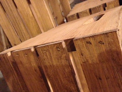 Rustic Wooden Crate - Image 4