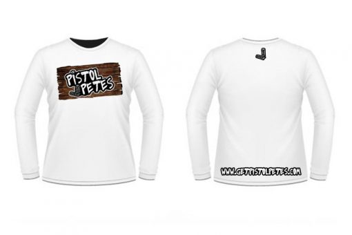 Pistol Pete’s Wood Sign Long Sleeve T-Shirt - Image 2