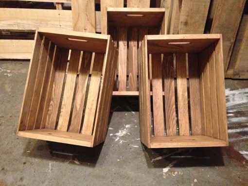 Rustic Wooden Crate - Image 3