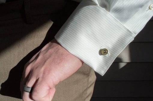 9mm Bullet Cufflinks - Image 2
