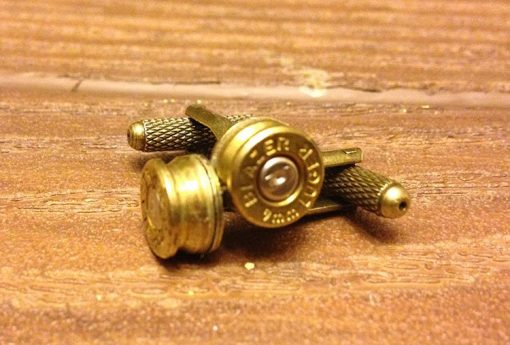 9mm Bullet Cufflinks - Image 4