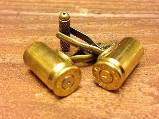 9mm Shell Ammo Cufflinks - Image 4