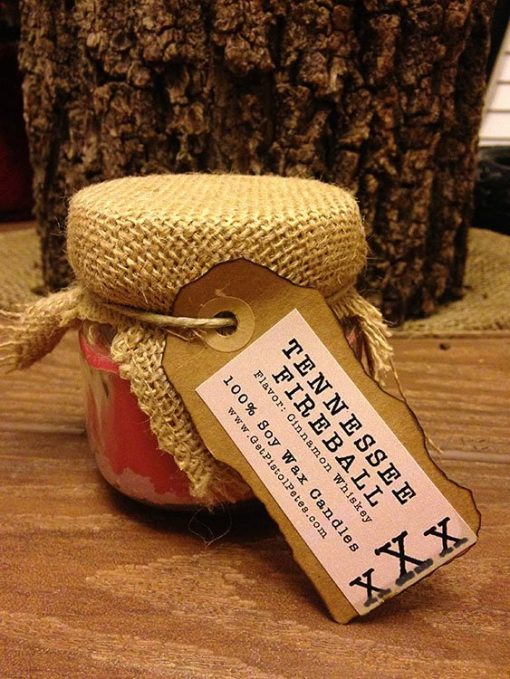 Tennessee Fireball Cinnamon Whiskey Soy Wax Candle - Image 4
