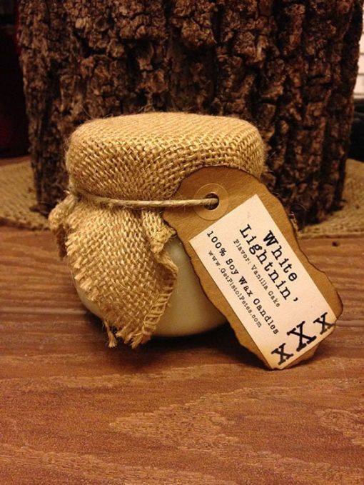 White Lightning Vanilla Cake Soy Wax Candle - Image 4