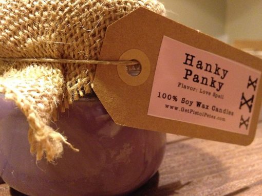 Love Spell Hanky Panky Soy Wax Candle - Image 2