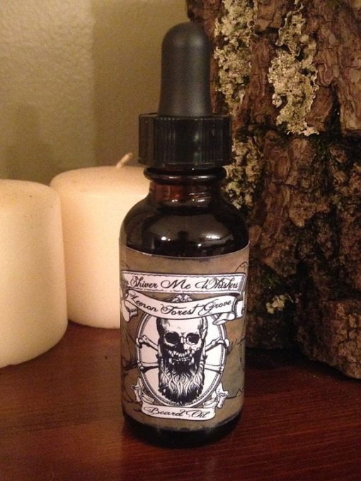 Shiver Me Whiskers Beard Oil - 1oz Lemon Forest Grove Scent