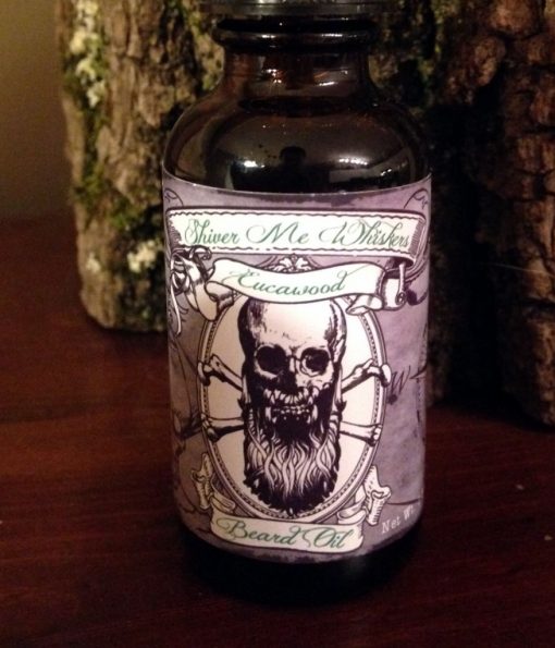 Shiver Me Whiskers Beard Oil - 1oz Eukawood Scent - Image 2