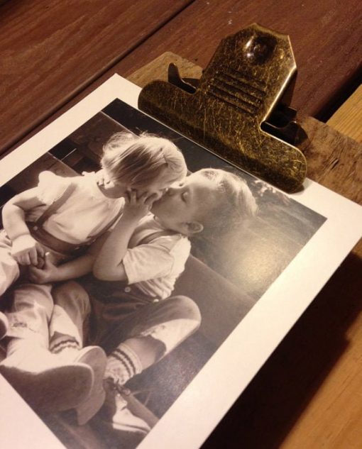 Large Old Fashion Clipboard Clip - Image 2