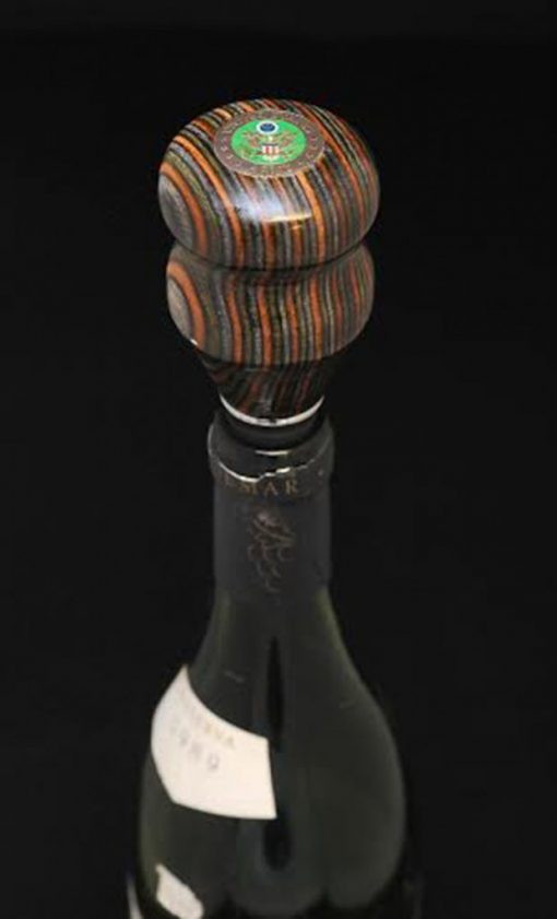 United States Military Wood Bottle Stopper Set - Image 2