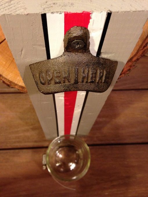 Ohio State Rustic Wall Mounted Bottle Opener - Image 2
