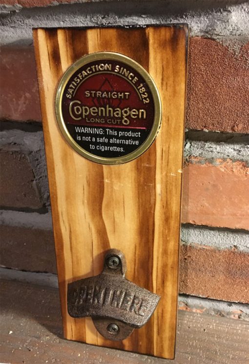 Dip Tin Wall Mounted Bottle Opener - Image 2