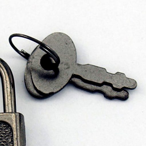 Antique Style Lock and Key - Image 2