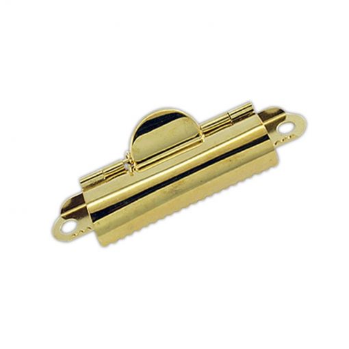 Small Brass Domed Clipboard Clip - Image 3