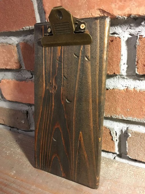 Restaurant Menu Clipboards with Hanging Clip - Image 5