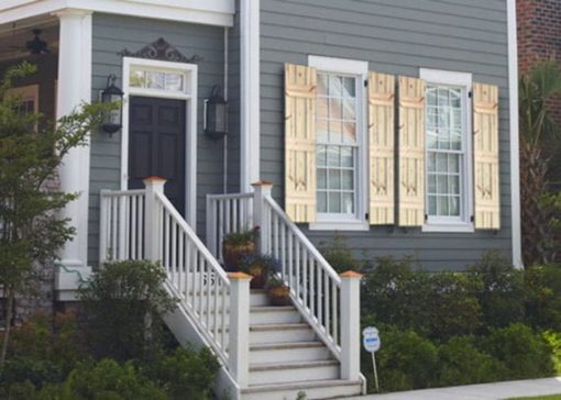Cedar Wood Farmhouse Style Shutters - Image 13