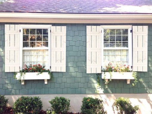 Cedar Wood Farmhouse Style Shutters - Image 16