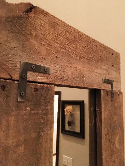 Rustic Flat Corner Braces - Small - Image 2