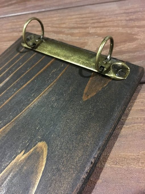 Rustic Style Two Ring Binder Clip - Image 5