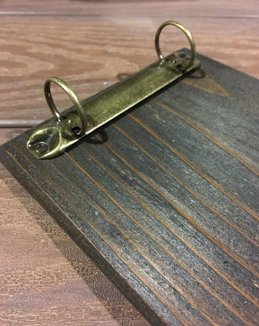 Rustic Style Two Ring Binder Clip - Image 2