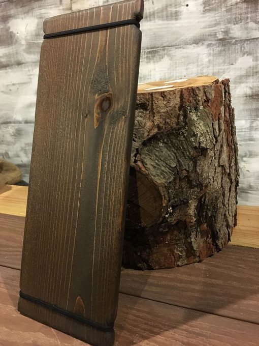 Wood Drink Menu Boards with Bands - Image 3
