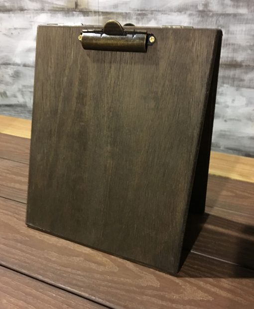 Large Wood Table Tent Clipboard - Image 5