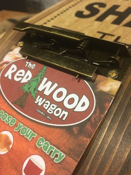 Rustic Industrial Restaurant Menu Clipboards - Image 3