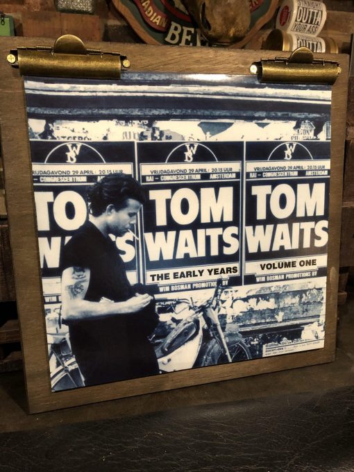 Wood Record Holder Album Frame - Image 2