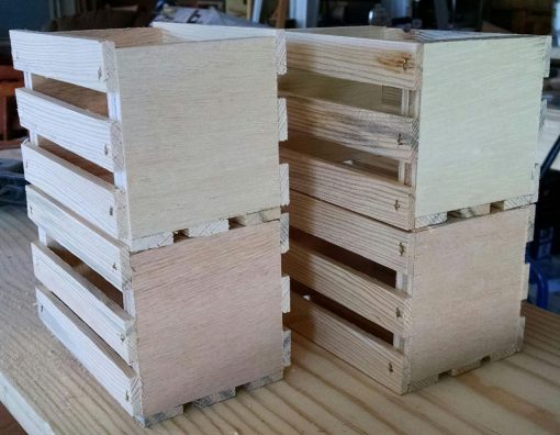 Small Wooden Crate - Image 3