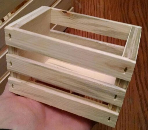 Small Wooden Crate - Image 4