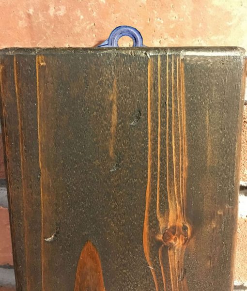 Wood Menu Clipboards With Traditional Silver Clip - Hanging Clipboard - Image 2