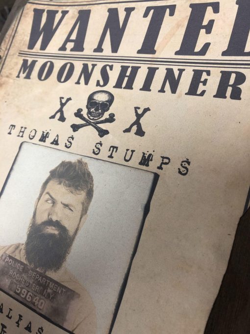 Moonshiner Wanted Sign - Image 5