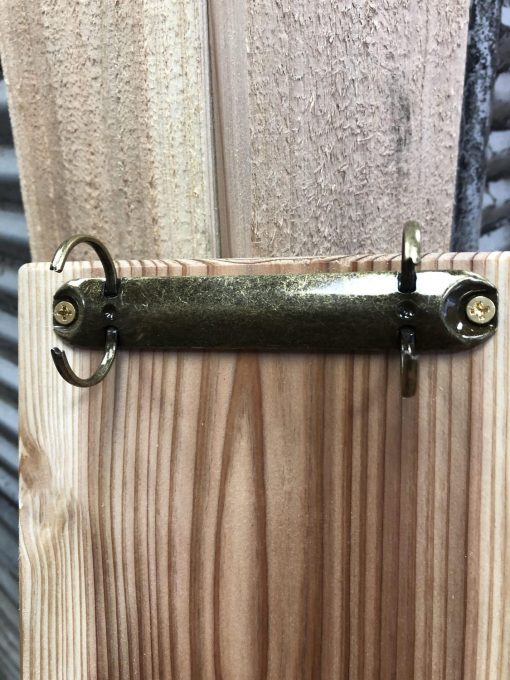 Natural Wood Clipboard with Two Ring Binder Clip - Image 5