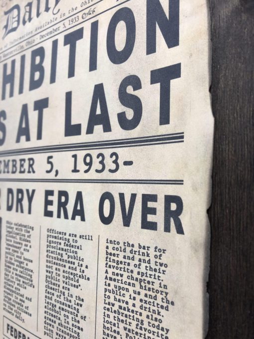 Prohibition Era Sign - Image 3