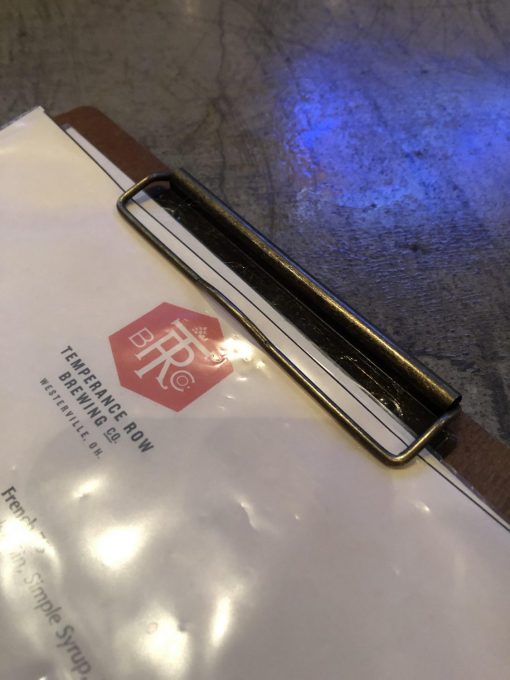 Rustic Style Brass Clipboard Clip Large - Image 2