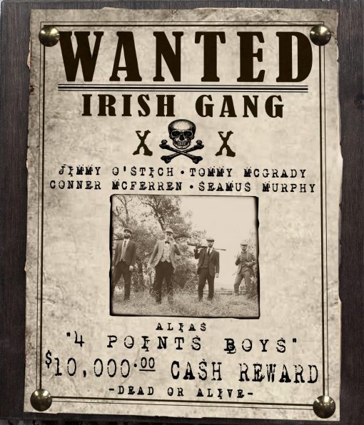 Irish Mob Wanted Sign - Image 5