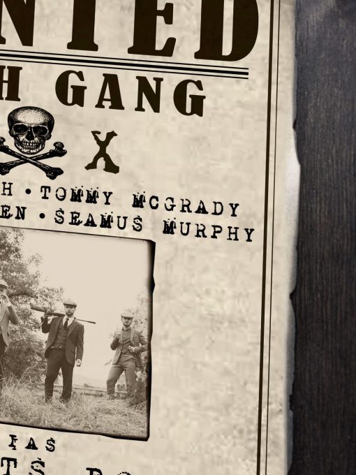Irish Mob Wanted Sign - Image 4