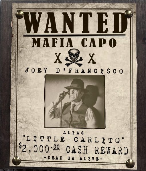Mafia Capo Wanted Sign - Image 5