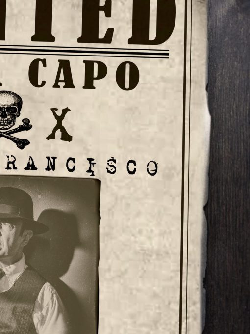 Mafia Capo Wanted Sign - Image 4
