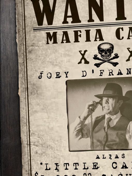 Mafia Capo Wanted Sign - Image 3