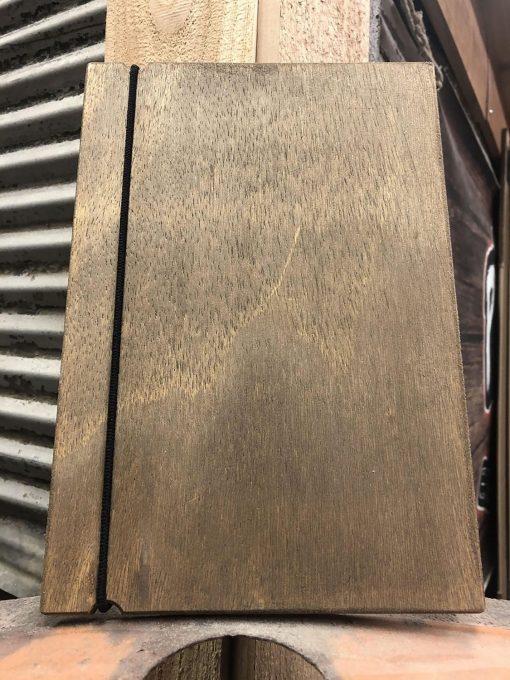 Wood Menu Board Holder with Strap - Image 3