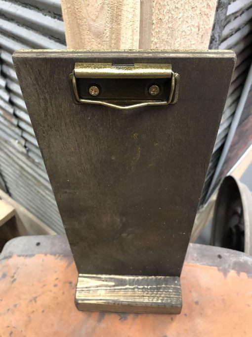 Wood Table Stand Display Clipboard - Image 5
