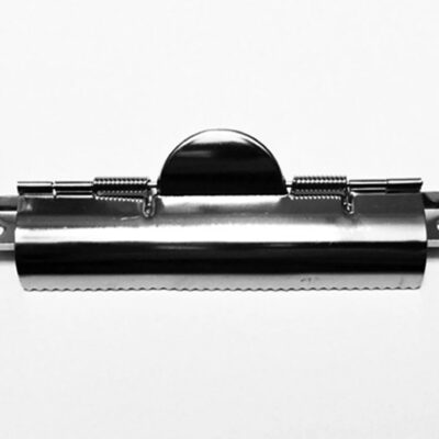 Silver Domed Clipboard Clip