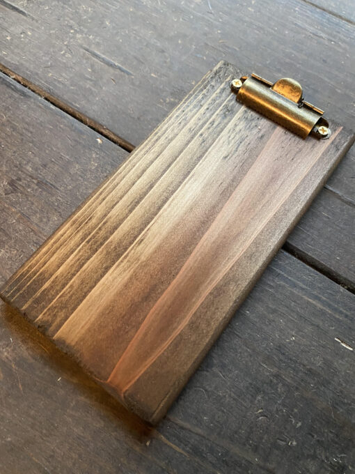 small rustic clipboard